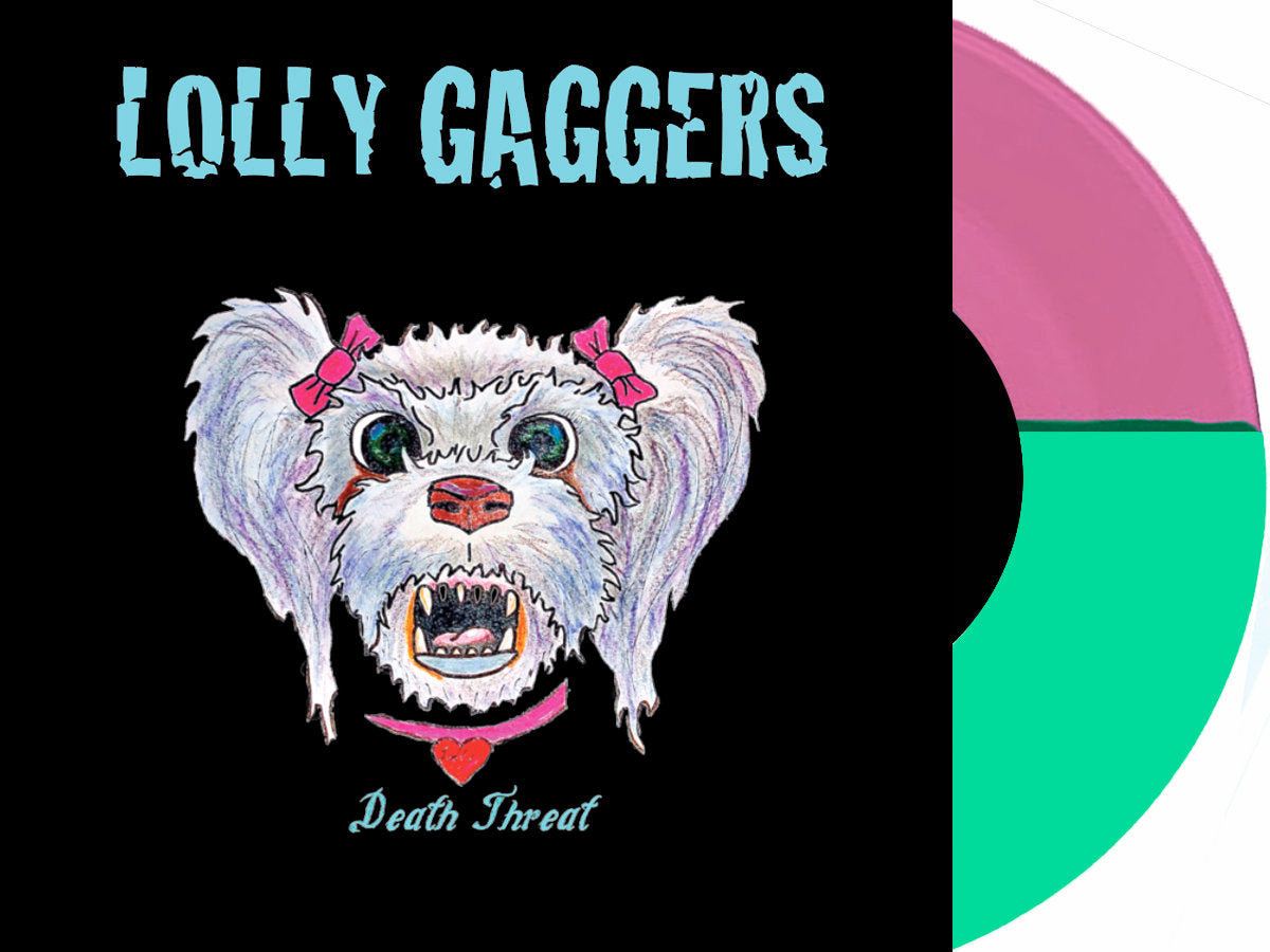 Middle-Aged Queers / Lolly Gaggers "Size Queen / Death Threat" 7" (Green Vinyl)