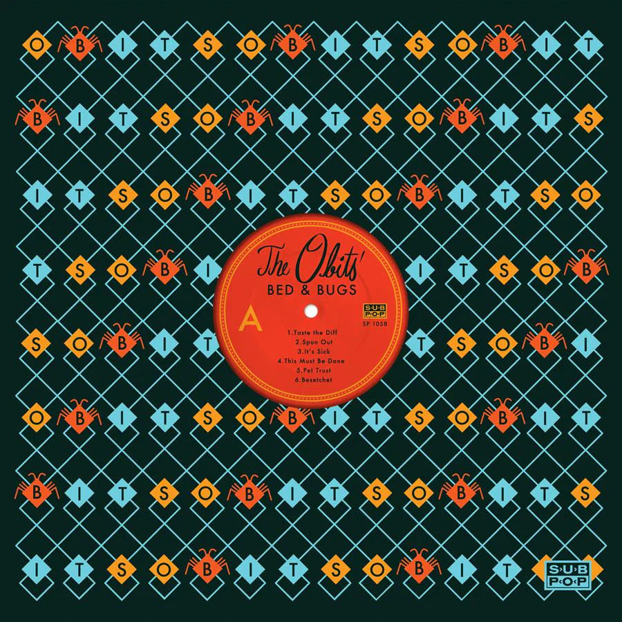 The Obits "Bed & Bugs" LP (Blue Vinyl)