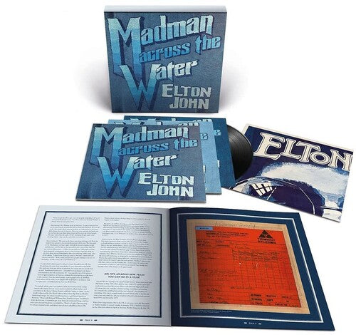 Elton John ''Madman Across The Water '' 4xLP Boxset