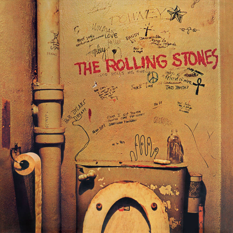 The Rolling Stones "Beggars Banquet" LP (Grey/Blue/Black/White)