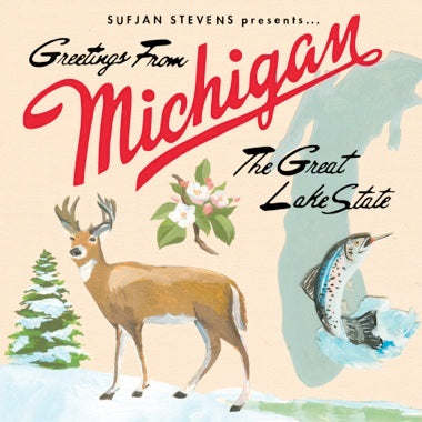 Sufjan Stevens "Greetings From Michigan: The Great Lake State" 2xLP