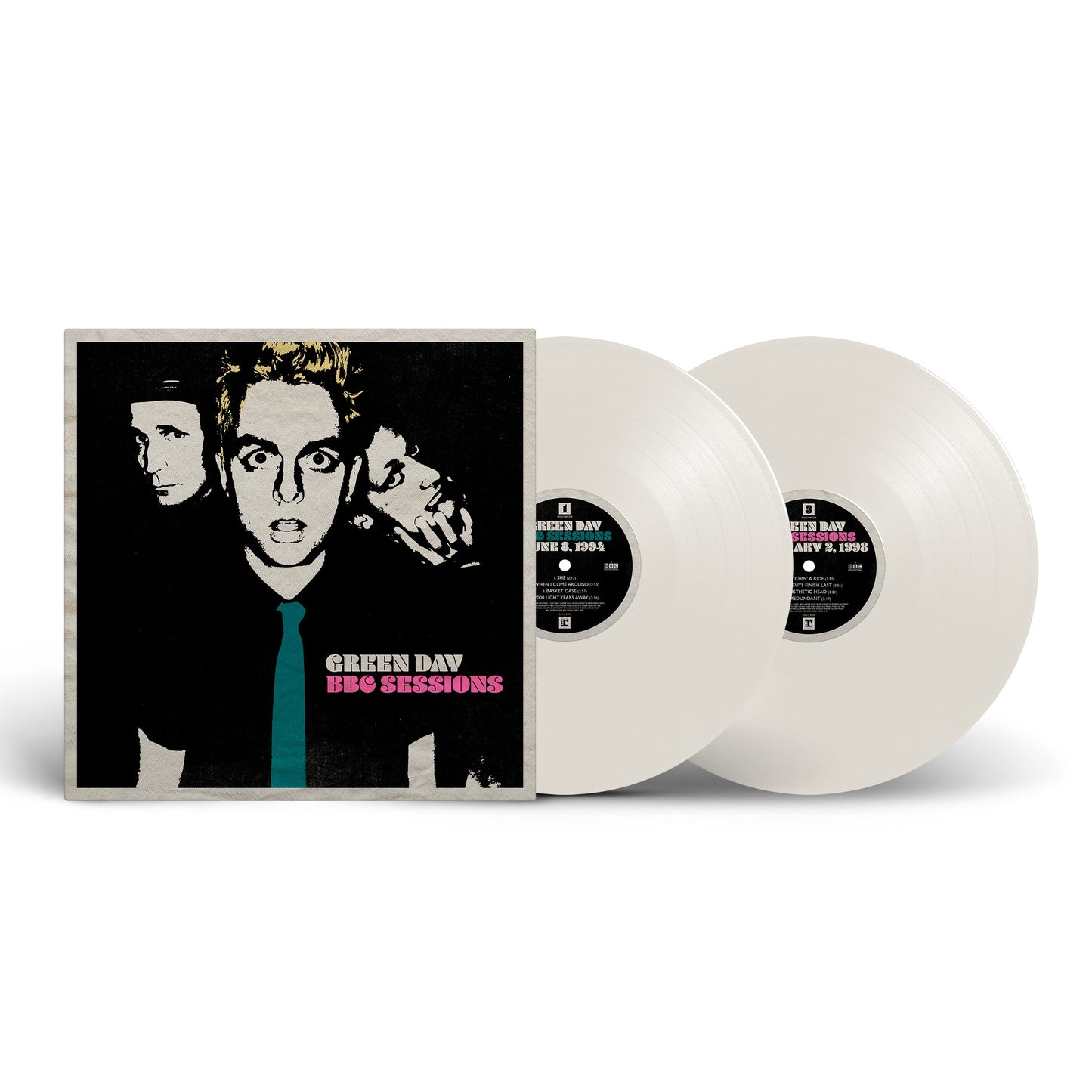 Green Day "BBC Sessions" 2xLP (Milky Clear vinyl)
