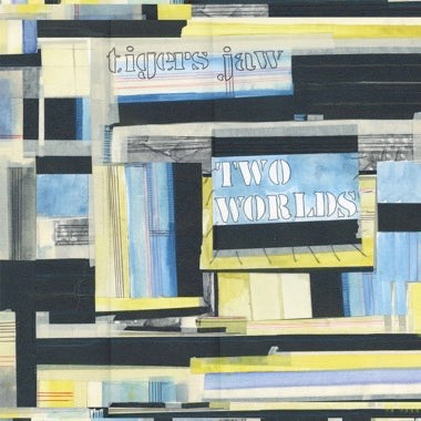 Tigers Jaw "Two Worlds" LP (Blue/Yellow Vinyl)