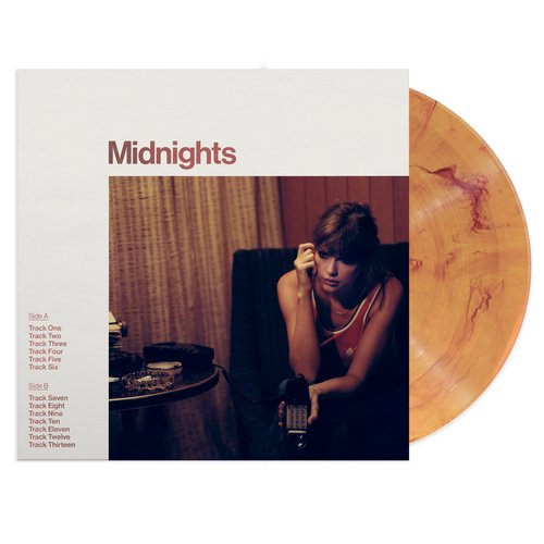 Taylor Swift "Midnights" LP (Blood Moon Color Vinyl)