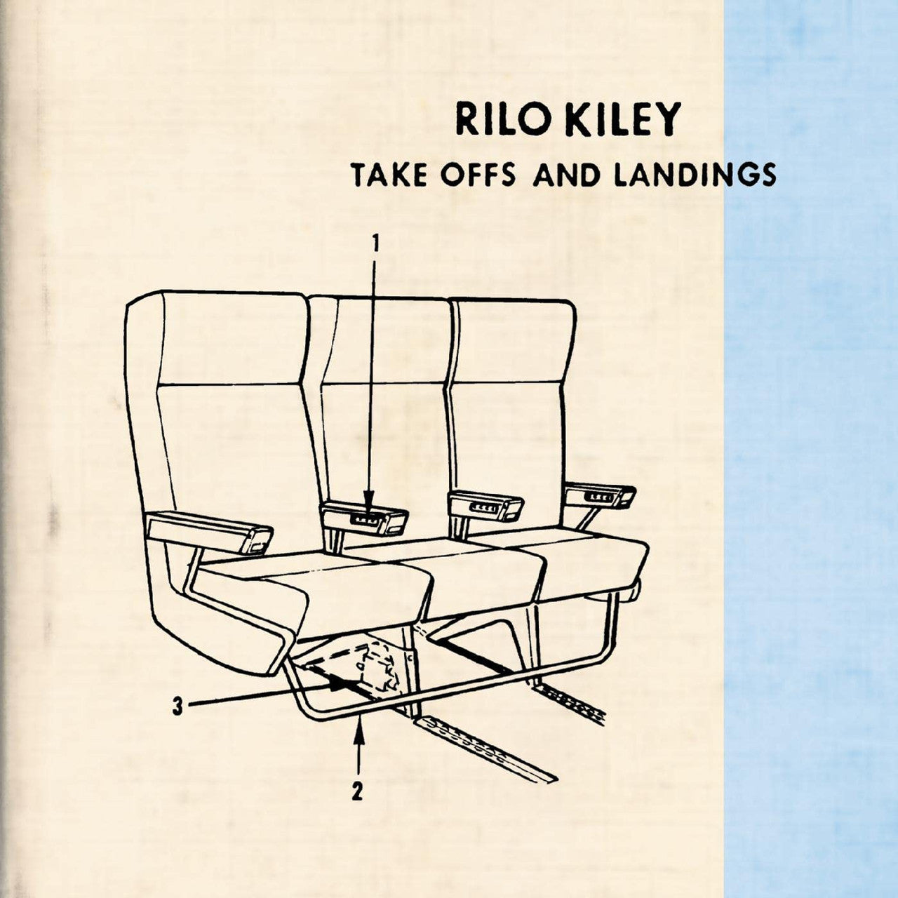 DAMAGED: Rilo Kiley "Take Offs And Landings" 2xLP