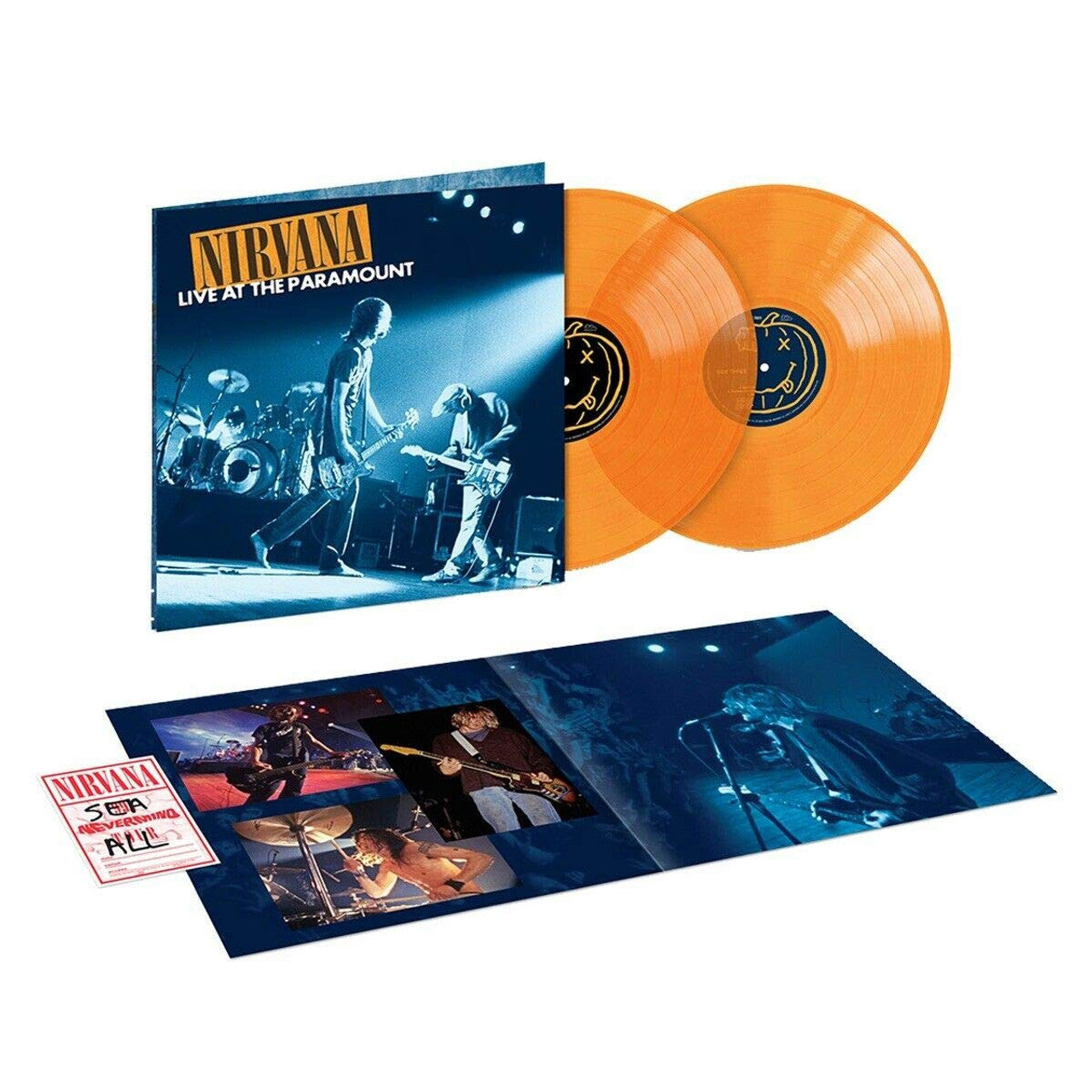 Nirvana "Live At The Paramount" 2xLP (Orange Vinyl)