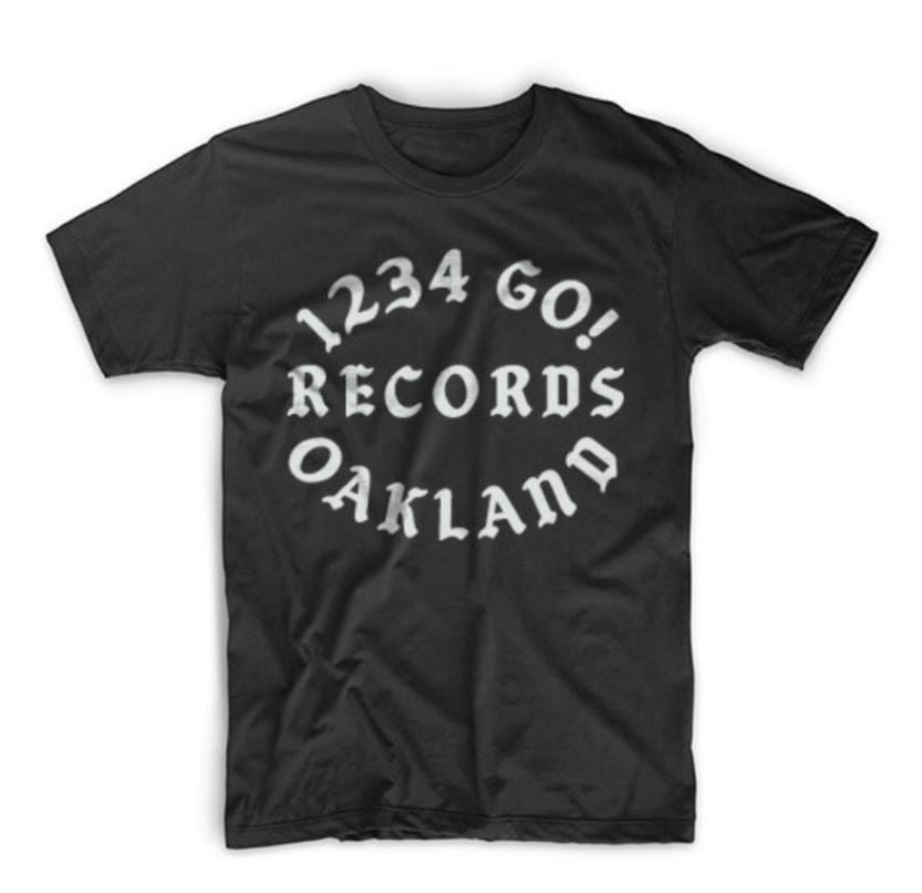1-2-3-4 Go! Records "Oakland City Rockers" T-Shirt
