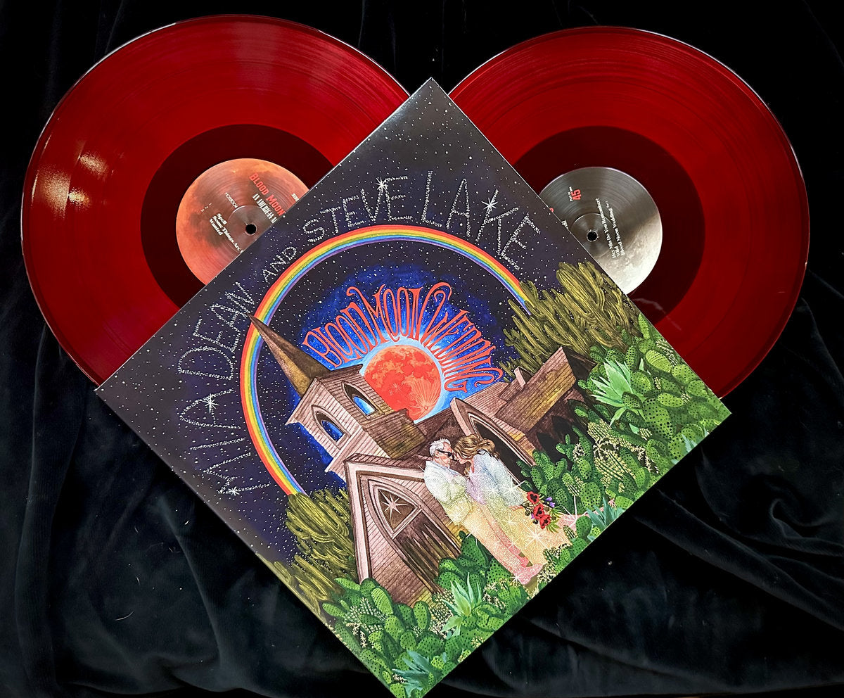 Mia Dean And Steve Lake "Blood Moon Wedding" 2xLP (Red Vinyl)