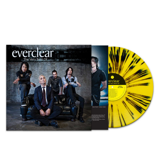 Everclear "The Very Best Of" LP (Yellow/Black Splatter Vinyl)