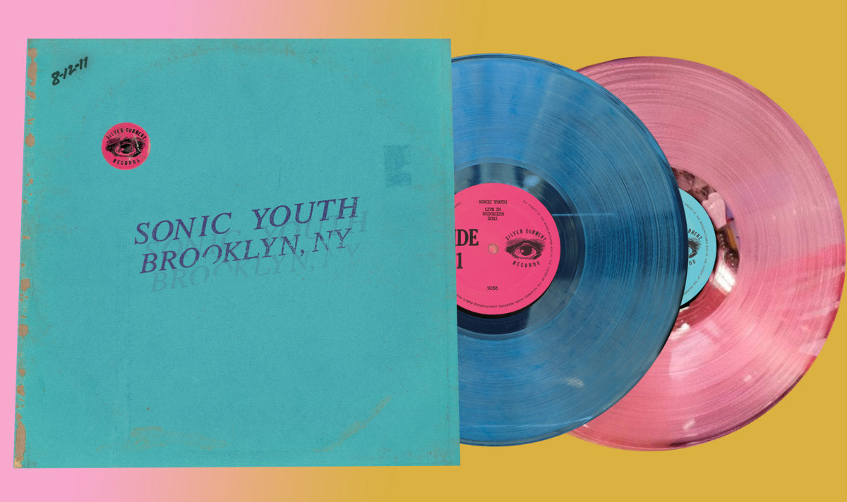 Sonic Youth "Live in Brooklyn 2011" 2xLP (Blue & Pink Vinyl)