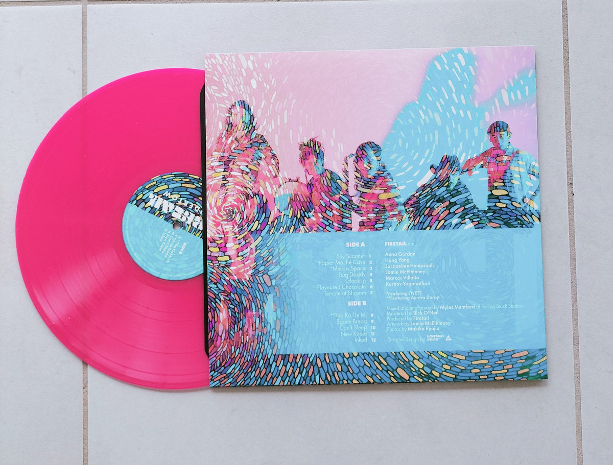 Firetail "Undertow" LP (Pink Vinyl)