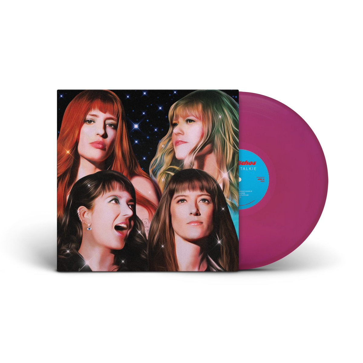 Los Bitchos "Talkie Talkie" LP (Magenta Vinyl w/ Alternate Cover)