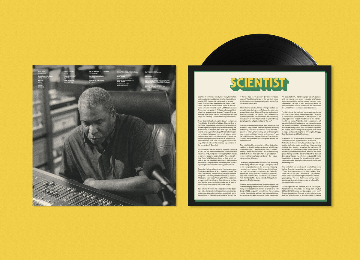 The Scientist "Direct To Dub" LP