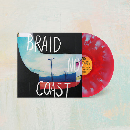 Braid "No Coast" LP (Red + Blue Cloudy Vinyl)