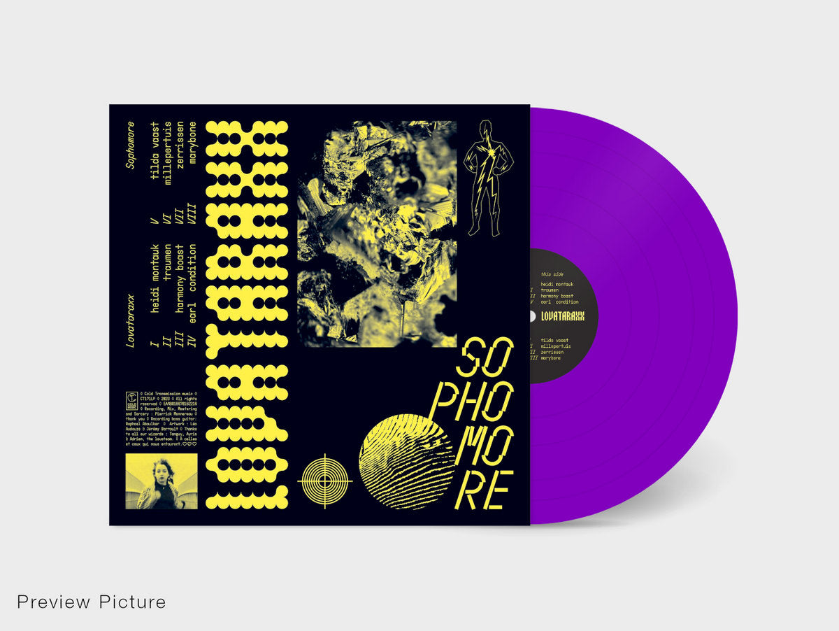 Lovataraxx "Sophomore" LP (Purple vinyl)