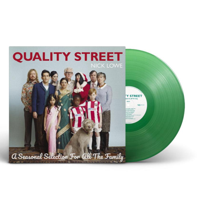 Nick Lowe "Quality Street: A Seasonal Selection for All the Family" LP (Green Vinyl)