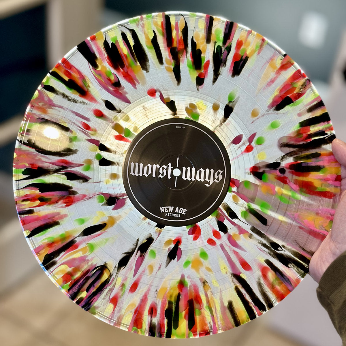 Worst Ways S/T LP (Super Splatter Vinyl)