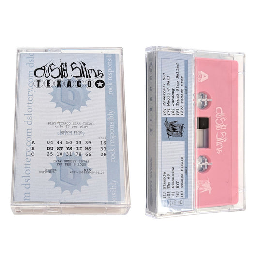 Dusty Slims "Texaco Star" Cassette (Pink & Blue Split)