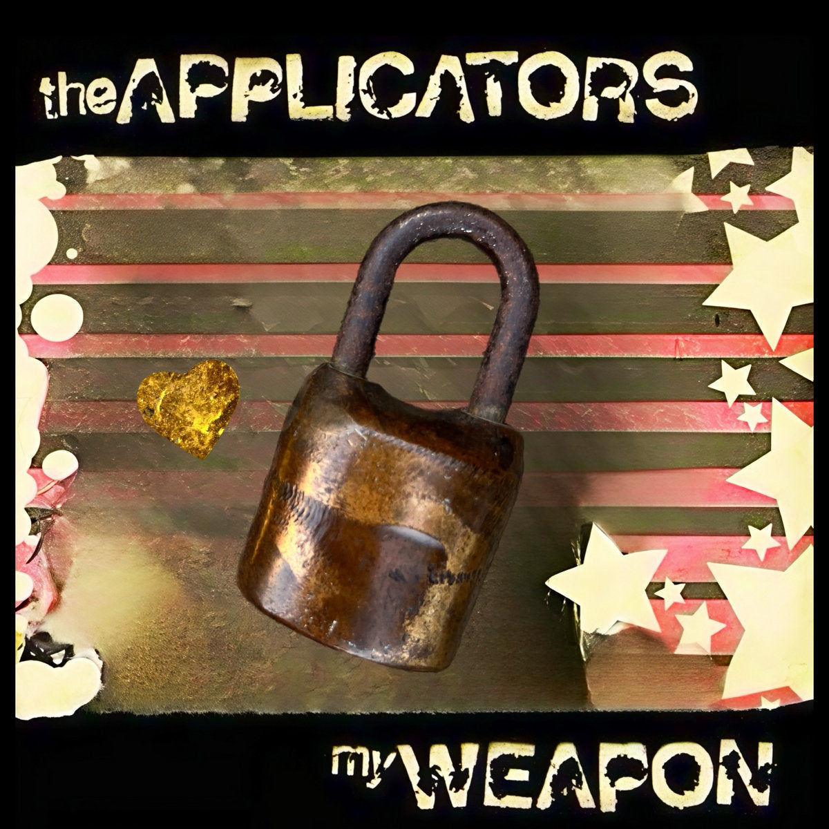 The Applicators "My Weapon" LP (20th Anniversary edition- Neon metallic pink vinyl)