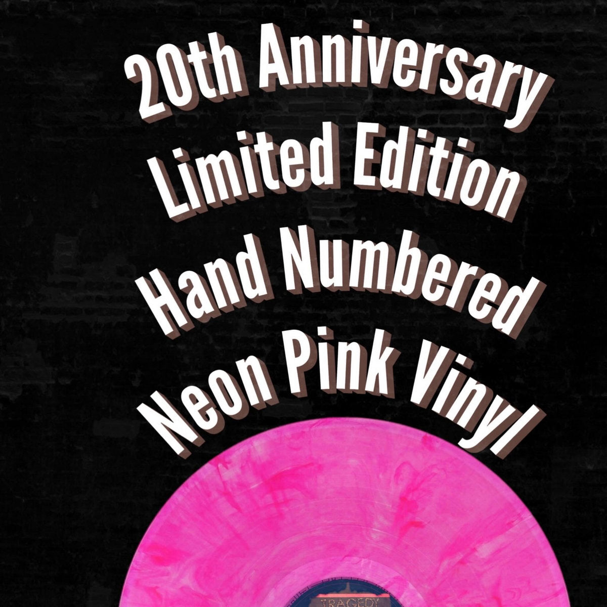 The Applicators "My Weapon" LP (20th Anniversary edition- Neon metallic pink vinyl)