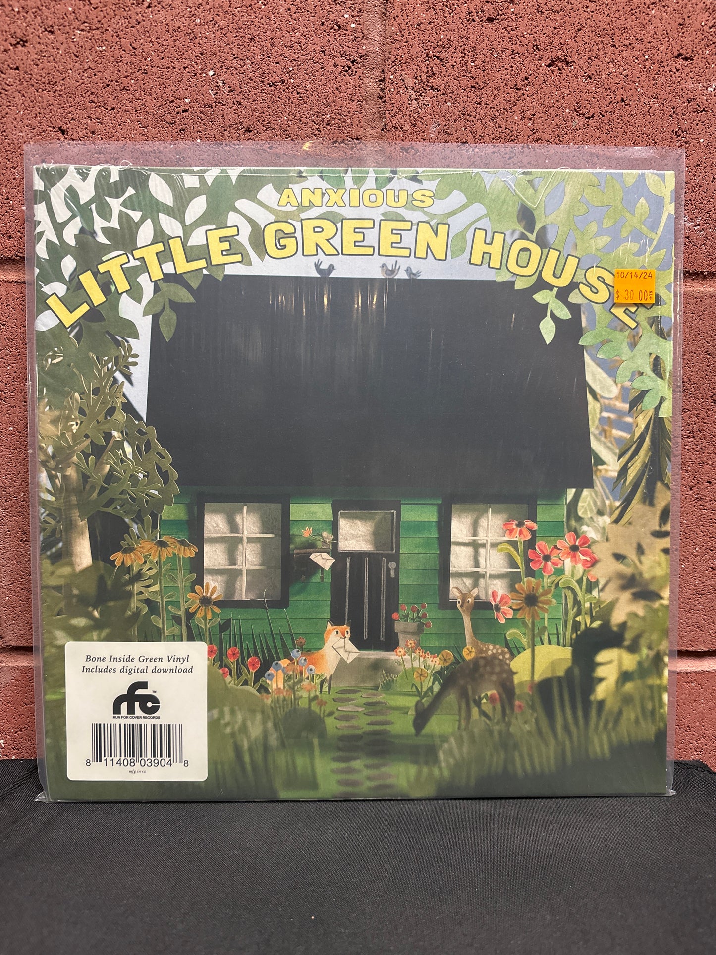 Used Vinyl:  Anxious ”Little Green House” LP (Bone & Green Vinyl)