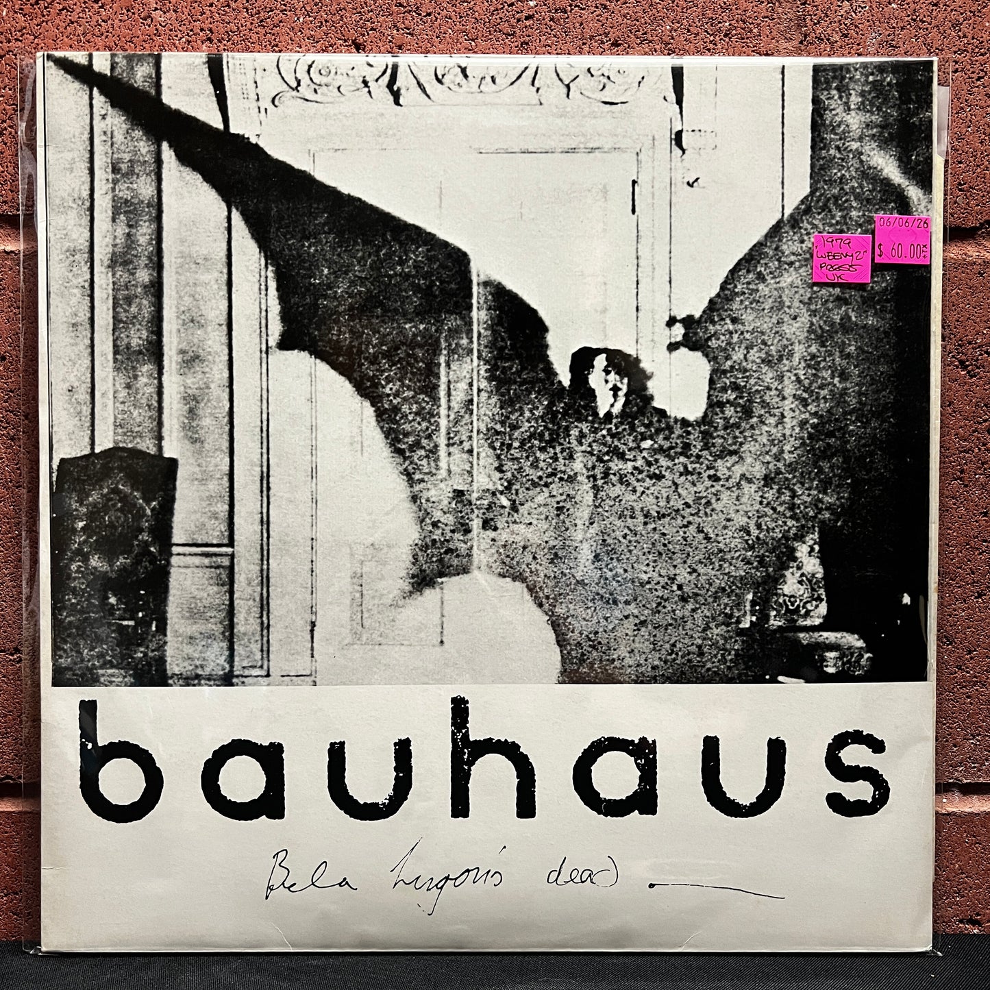 Used Vinyl: Bauhaus "Bela Lugosi's Dead" 12" (1979 "WEENEY 2" UK Press)