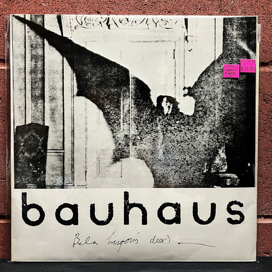 Used Vinyl: Bauhaus "Bela Lugosi's Dead" 12" (1979 "WEENEY 2" UK Press)