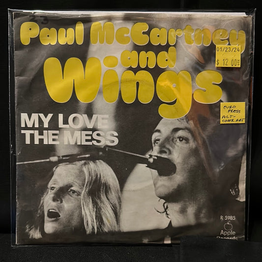 Used Vinyl:  Wings ”My Love” 7"