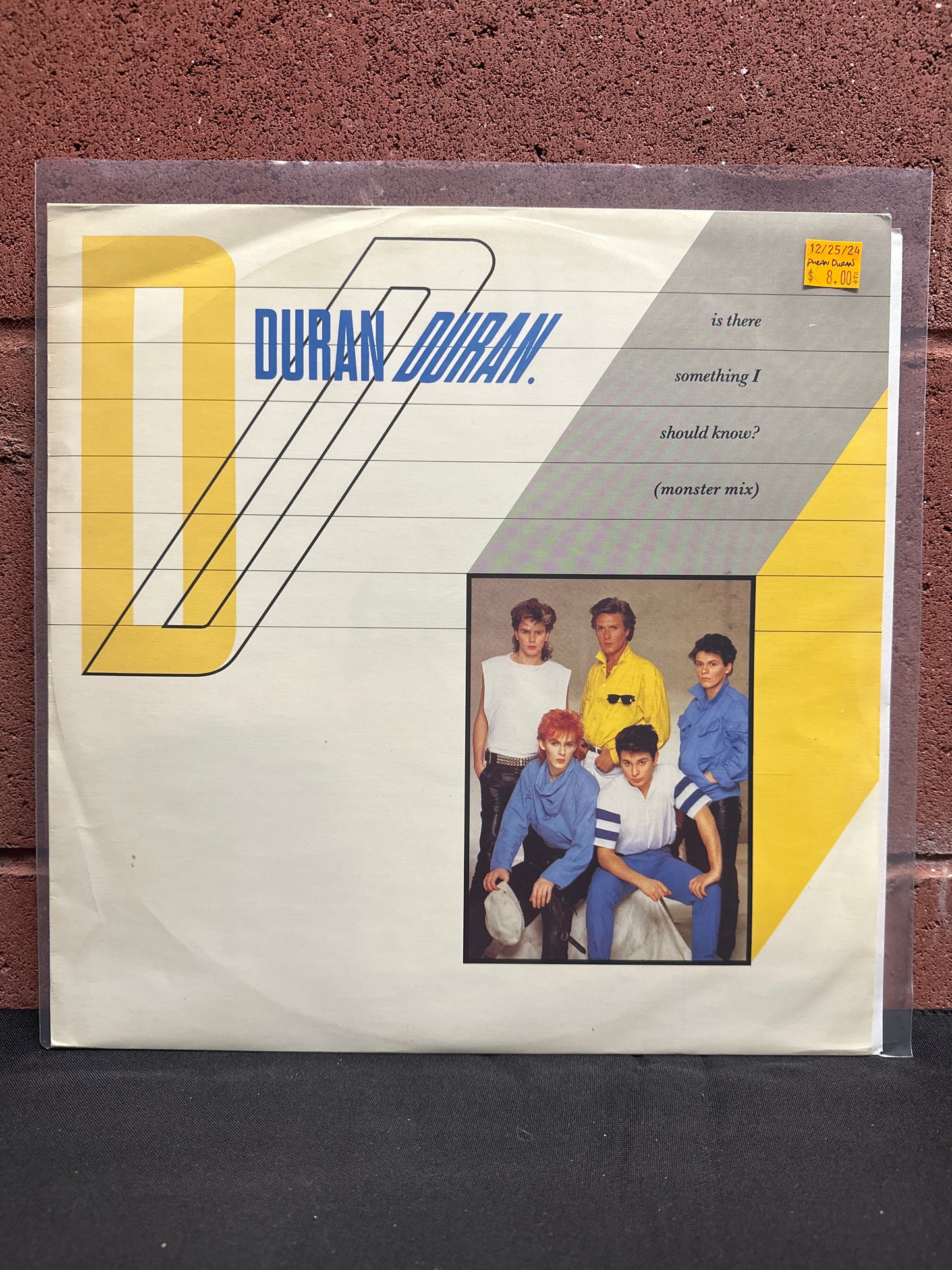 Used Vinyl:  Duran Duran ”Is There Something I Should Know? (Monster Mix)” 12"