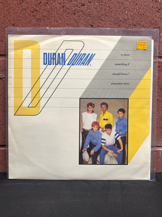 Used Vinyl:  Duran Duran ”Is There Something I Should Know? (Monster Mix)” 12"