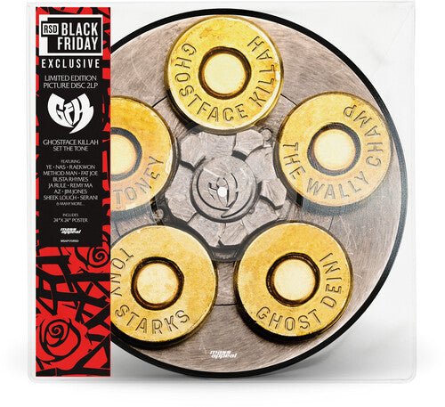 Black Friday 2024:  Ghostface Killah  "Set The Tone (Guns & Roses) - RSD Picture Disc Edition 2LP"  2xLP