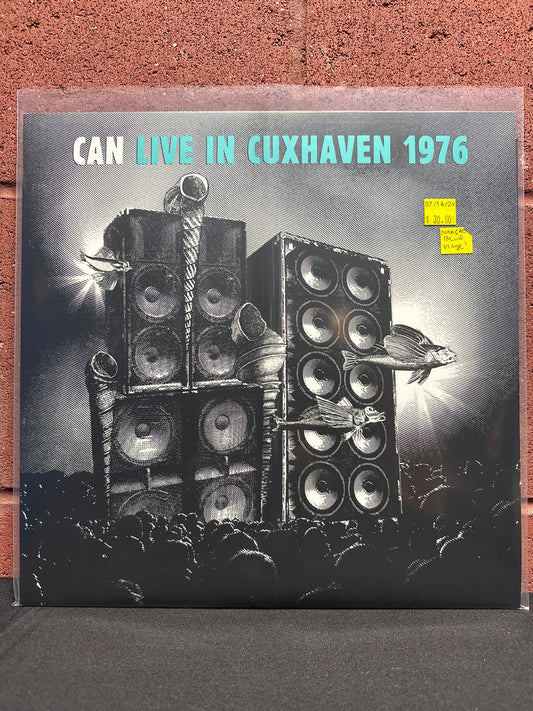 Used Vinyl:  Can ”Live In Cuxhaven 1976” LP (Blue vinyl)