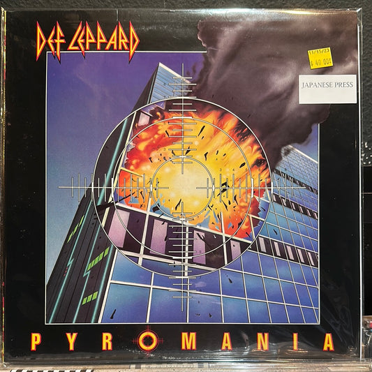 Used Vinyl:  Def Leppard "Pyromania" LP (Japanese Press)