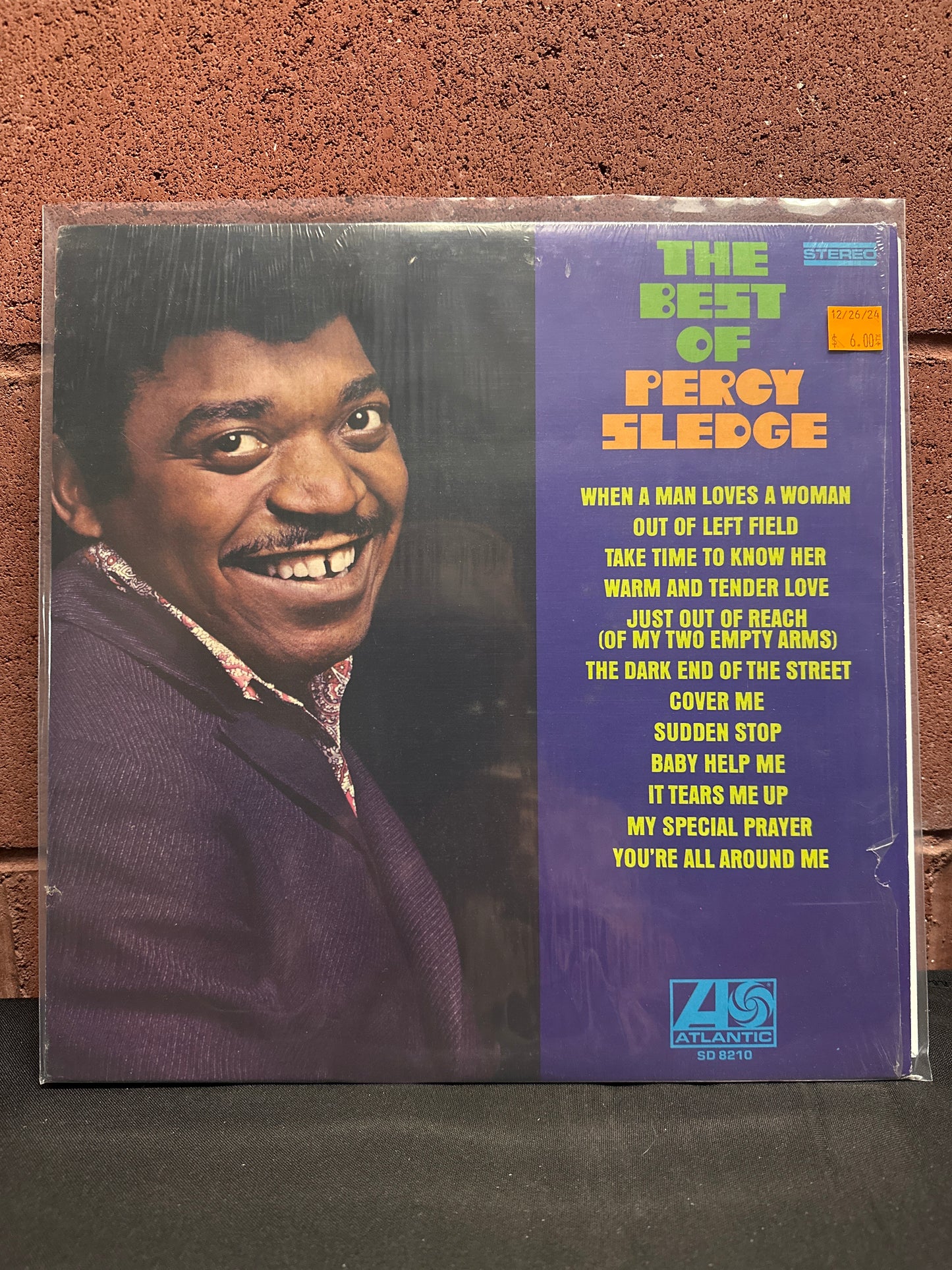 Used Vinyl:  Percy Sledge ”The Best Of Percy Sledge” LP