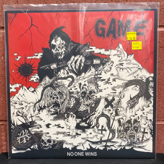 Used Vinyl:  Game ”No One Wins” 12" (red vinyl)