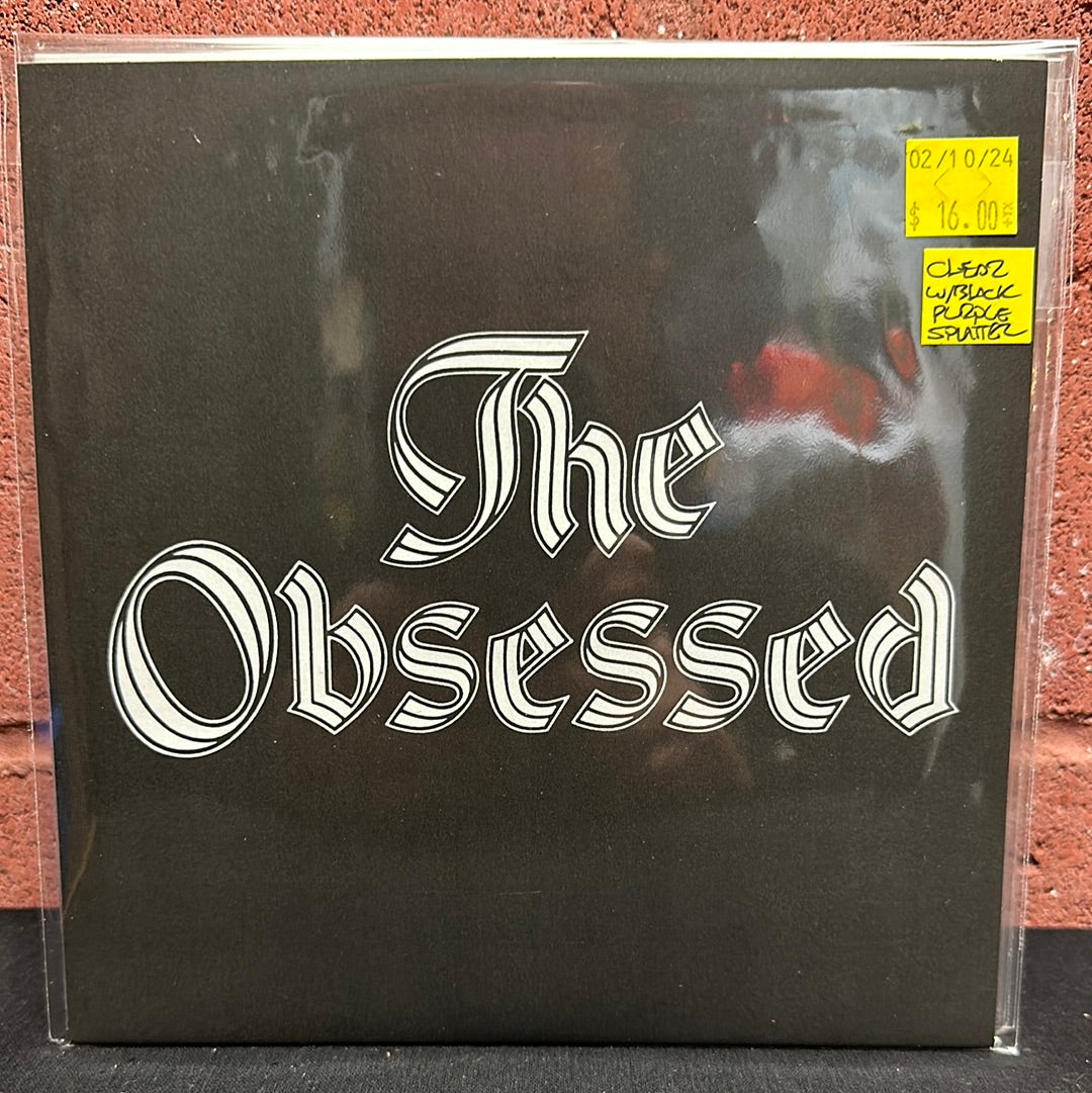 Used Vinyl:  The Obsessed ”The Obsessed” 7" (Clear with splatter vinyl)