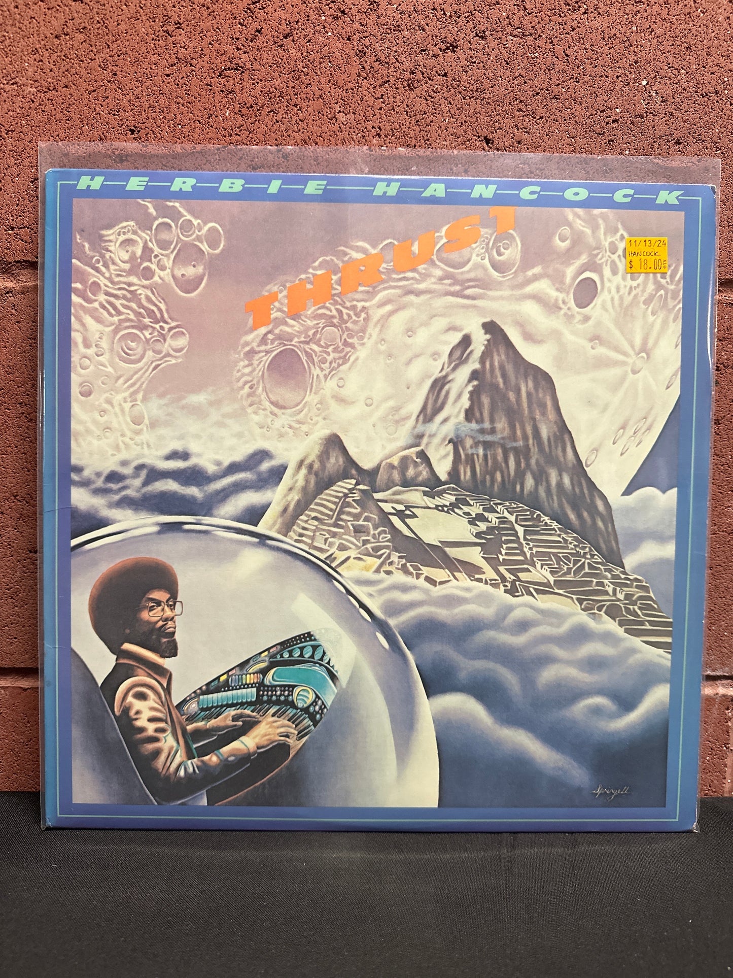 Used Vinyl:  Herbie Hancock ”Thrust” LP