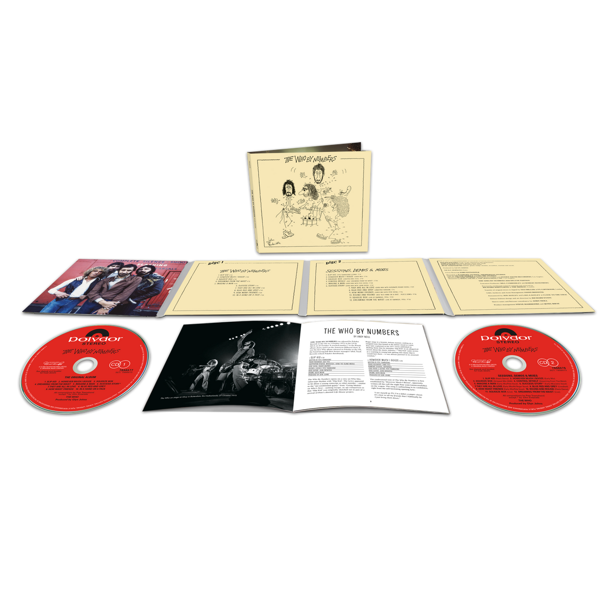 PRE-ORDER: The Who "The Who By Numbers" 2xCD (Deluxe Edition)