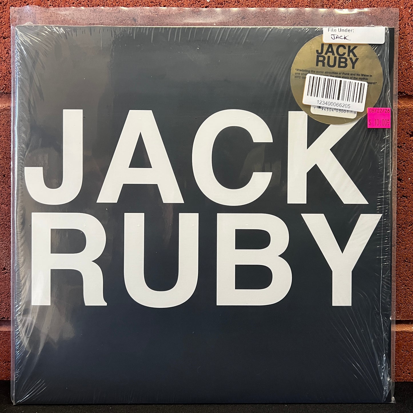 Used Vinyl: Jack Ruby "S/T" LP (2014 Press)
