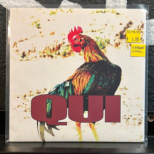 Used Vinyl:  Qui ”The Bees / Those Stairs” 7" (Oxblood Color Vinyl)