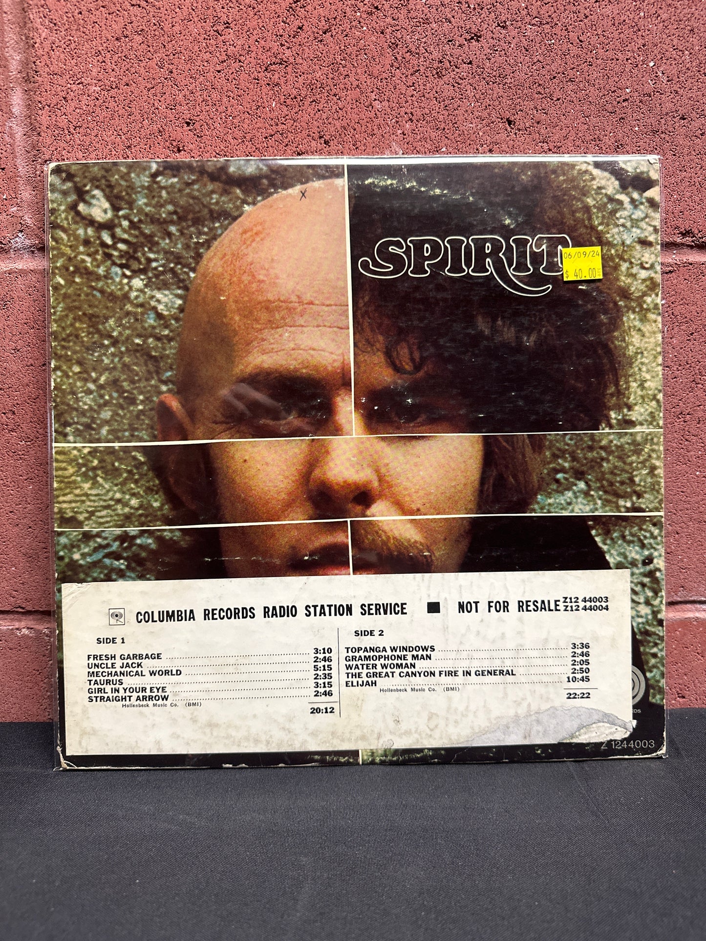 Used Vinyl: Spirit ”Spirit” LP (Promo)