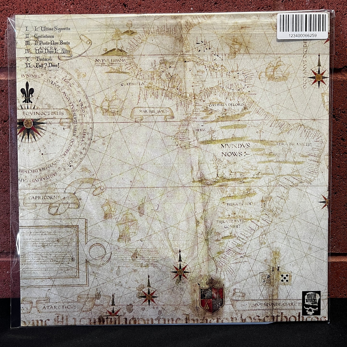 Used Vinyl: La Piovra "S/T" 12" (2006 Press - Tan Silkscreened Vinyl)