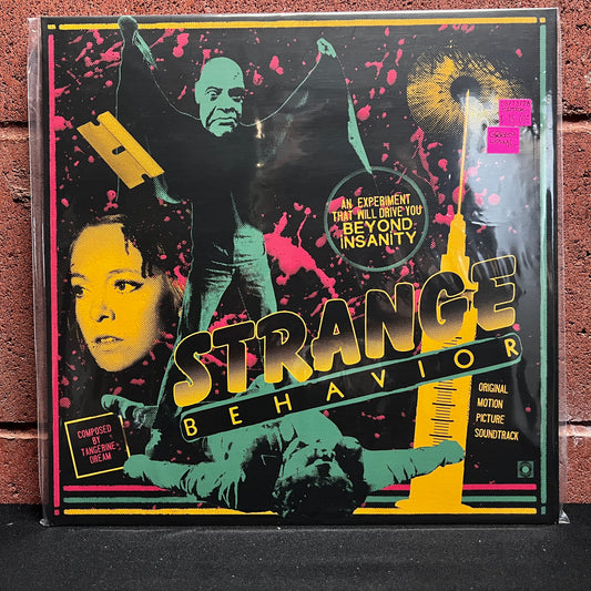 Used Vinyl: Tangerine Dream "Strange Behavior (Original Motion Picture Soundtrack)" LP (2022 Press - Streaked Green Vinyl)