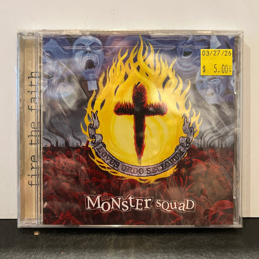 Used CD: Monster Squad "Fire the Faith" CD (Sealed)