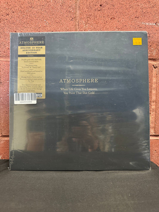 Used Vinyl:  Atmosphere ”When Life Gives You Lemons, You Paint That Shit Gold” 2xLP (Gold Vinyl)