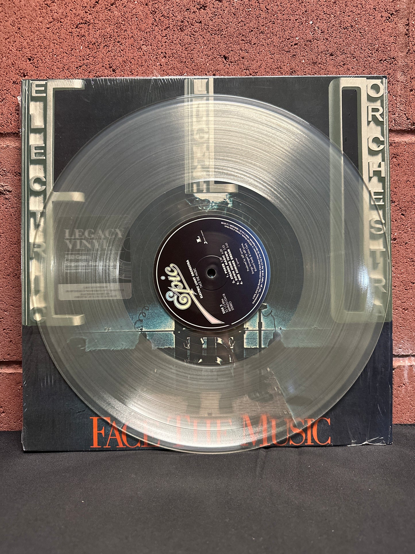 Used Vinyl:  Electric Light Orchestra ”Face The Music” LP (Clear Vinyl)