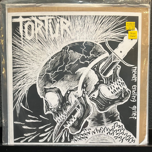 USED VINYL: Tortur “Never Ending Grief” 12"