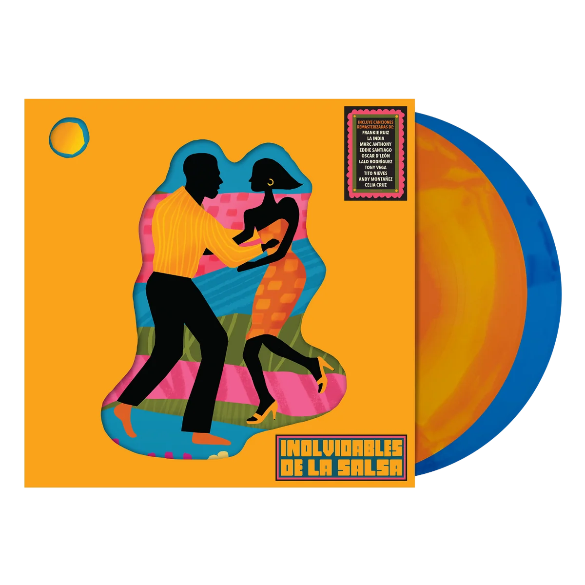 PRE-ORDER: V/A "Inolvidables de la Salsa" 2xLP (Sunrise Yellow/Dusk Blue Vinyl)