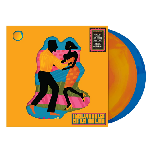 PRE-ORDER: V/A "Inolvidables de la Salsa" 2xLP (Sunrise Yellow/Dusk Blue Vinyl)