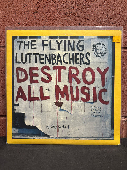 Used Vinyl:  The Flying Luttenbachers ”Destroy All Music” LP